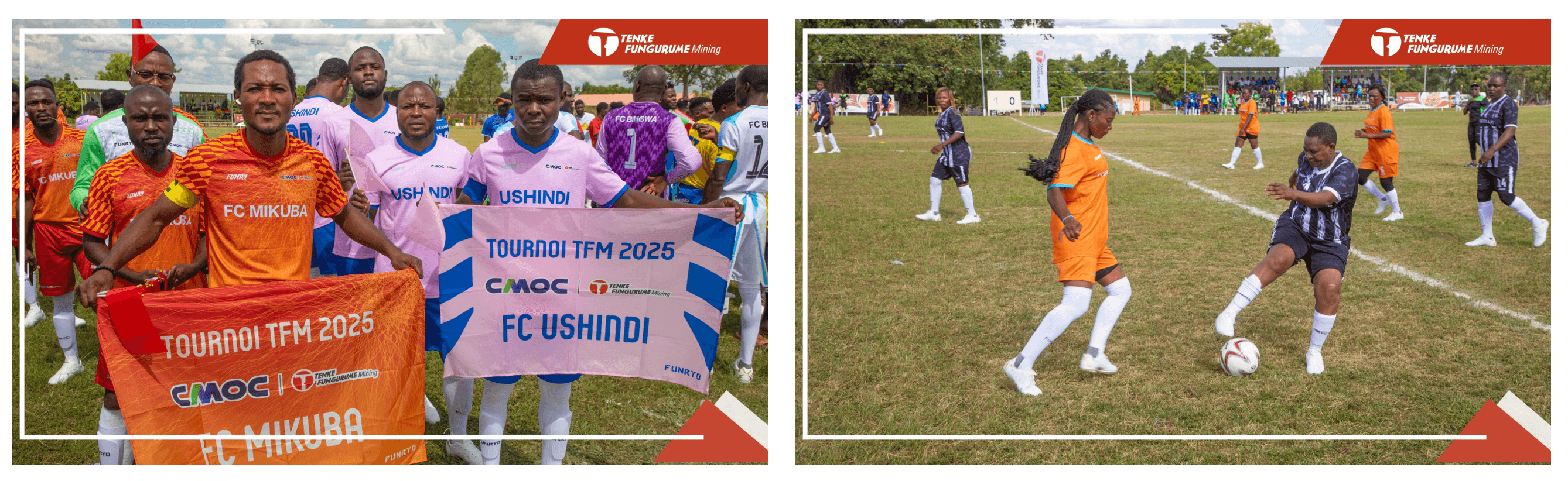 SOCCER TOURNAMENT TFM-KFM 2025: GROUP STAGE WRAPS UP, QUARTERFINALS AHEAD! · Official website of Tenke Fungurume Mining (TFM)