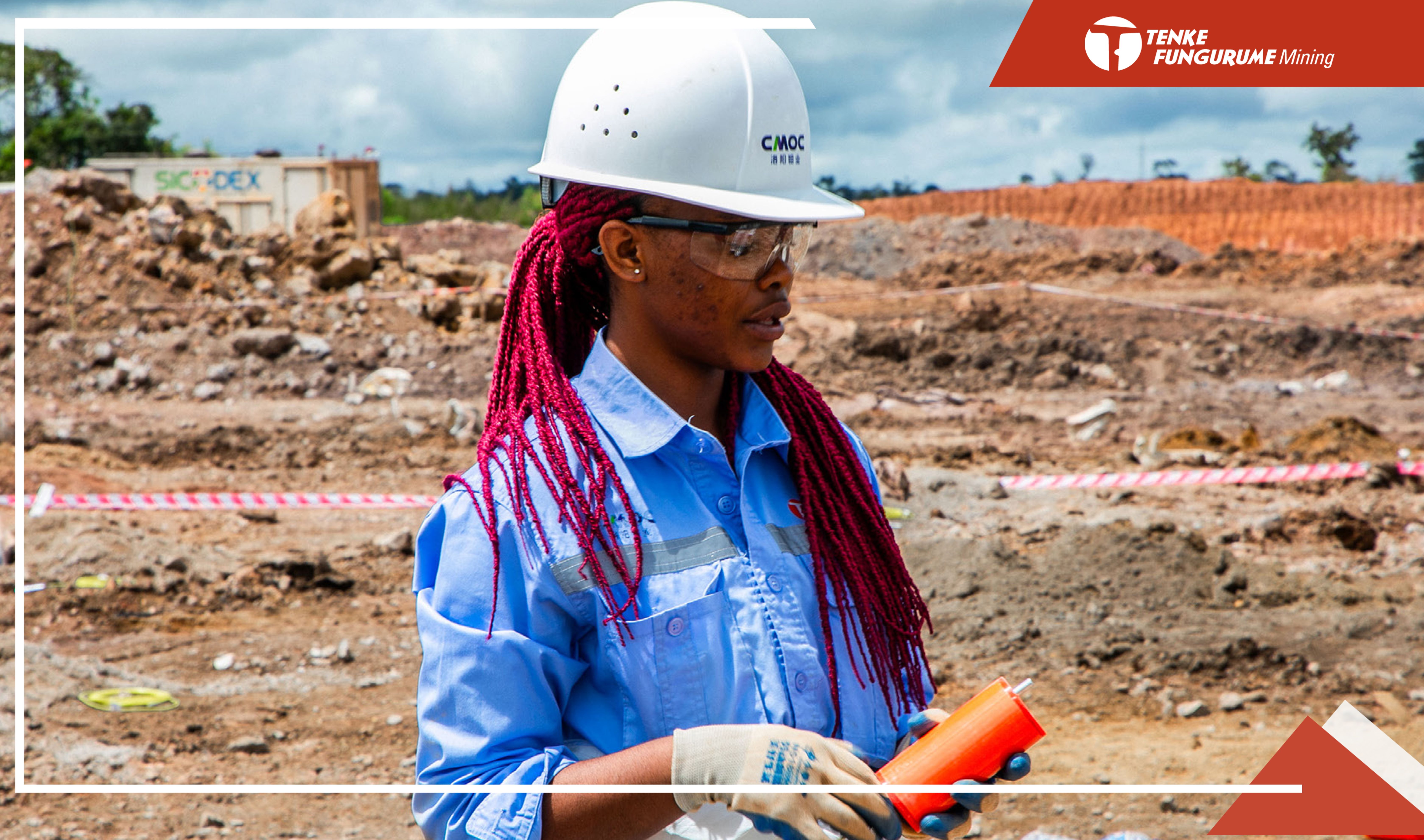 Ruth Samba: certified blaster, model of courage and ambition · Official website of Tenke Fungurume Mining (TFM)