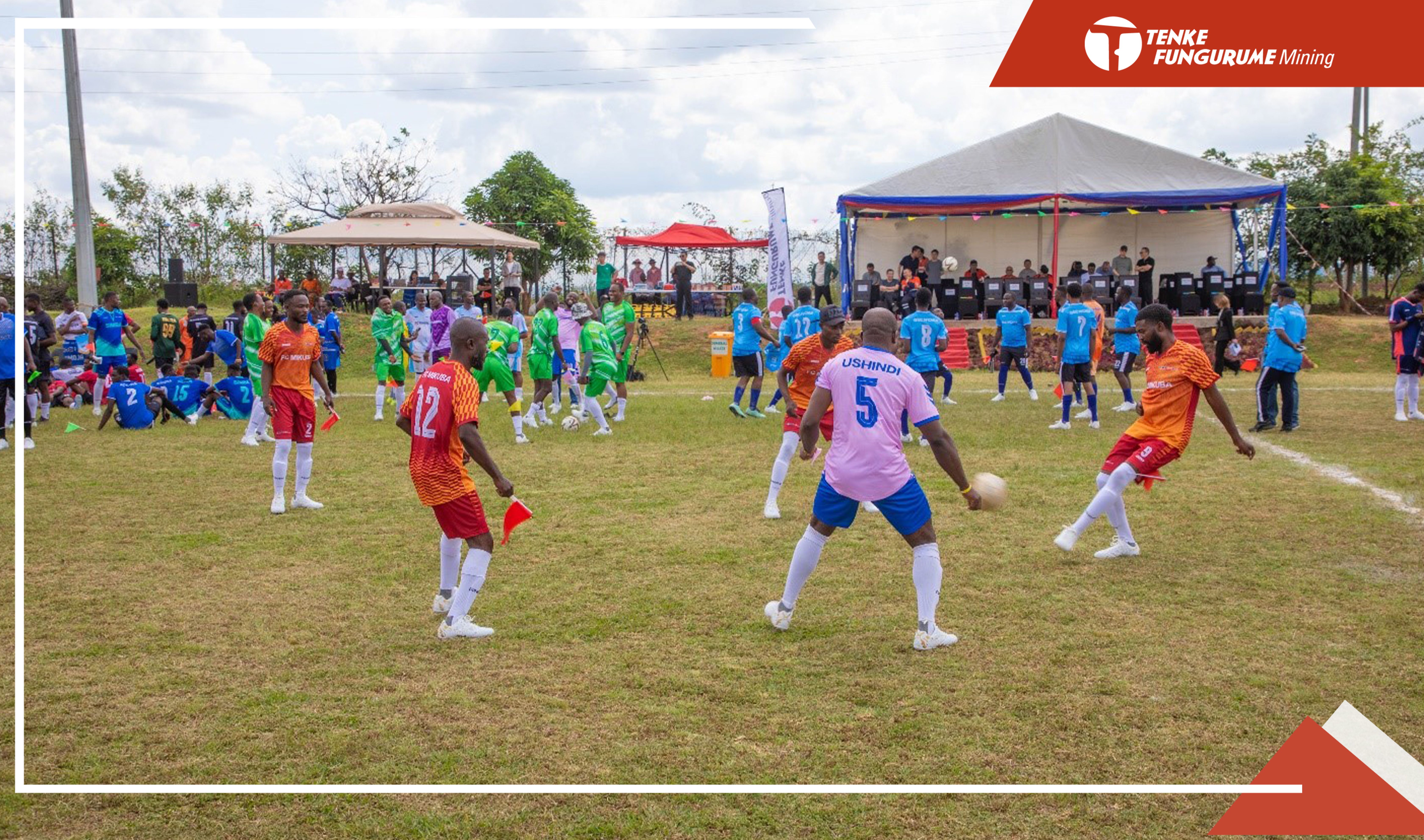 SOCCER TOURNAMENT TFM-KFM 2025: GROUP STAGE WRAPS UP, QUARTERFINALS AHEAD! · Official website of Tenke Fungurume Mining (TFM)